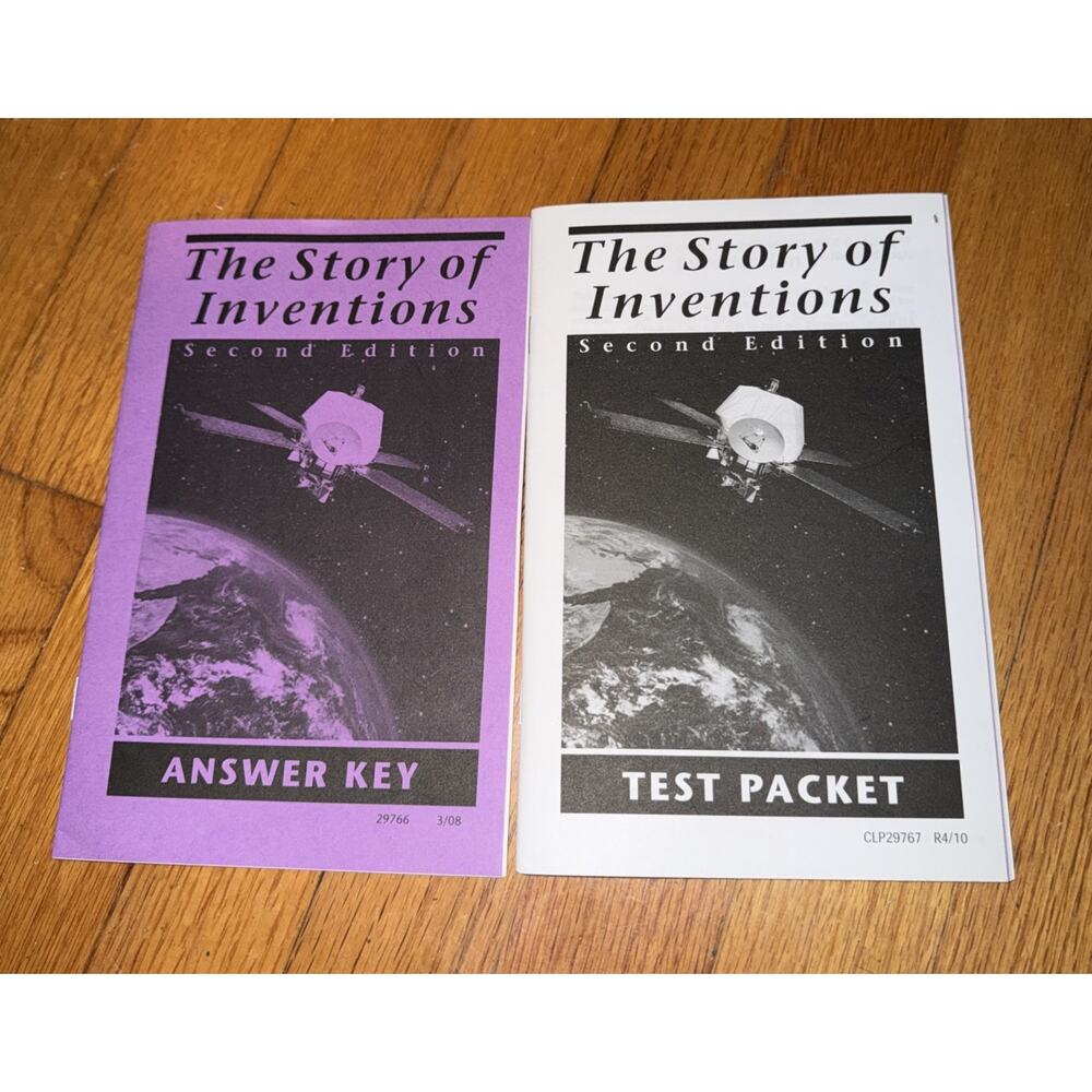 Story of Inventions Test Packet And Answer Key 2nd Edition Paperback Unused
